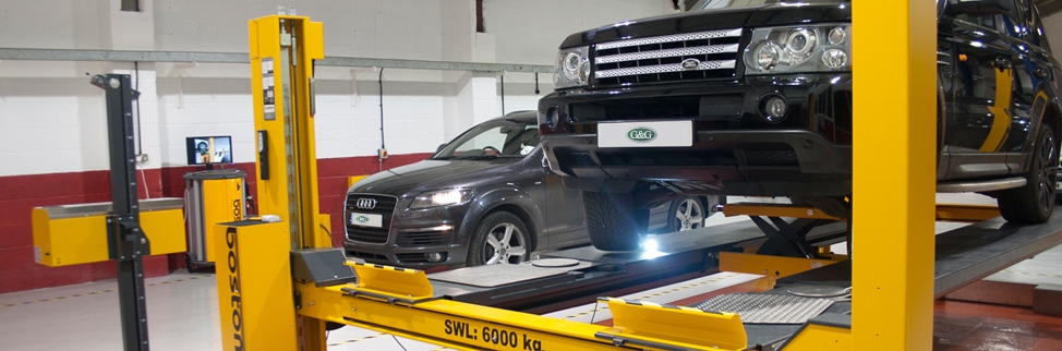 Land Rover MOT test centre